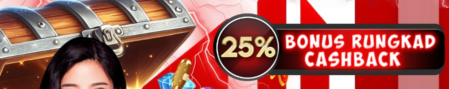 BONUS RUNGKAD 25%